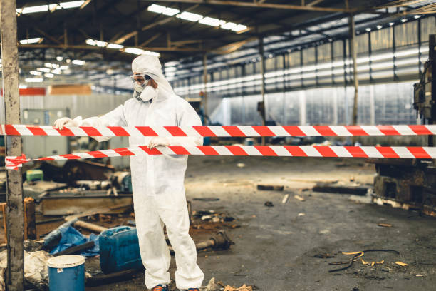 Professional Biohazard technician working in Lenni, PA